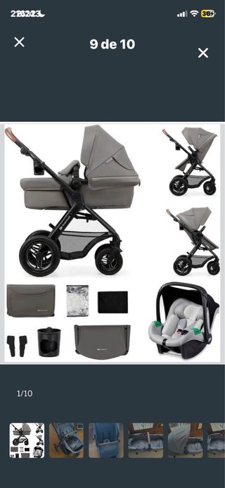 Carrito Kinderkraft Moov Air 3 en 1