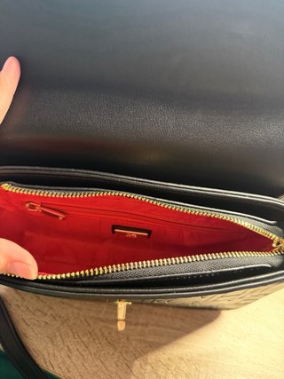 Bolso Carolina Herrera Negro y Dorado