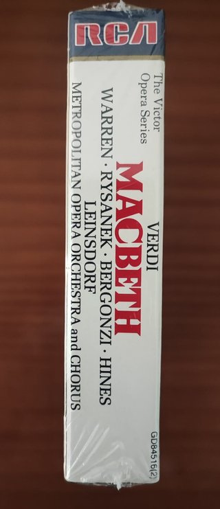 CD Verdi - Macbeth (RCA Victor Opera Series)