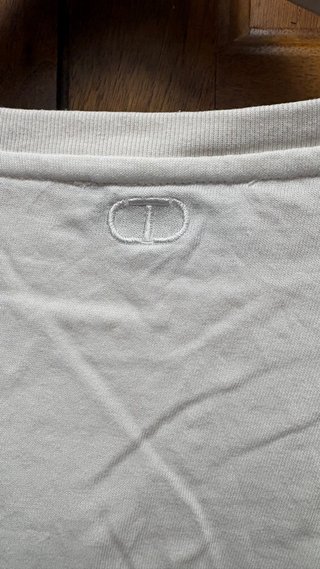 T-shirt Twinset stampa catene Oval T