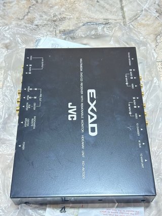 Sistema JVC EXAD KD-AV7001 Completo - Caja