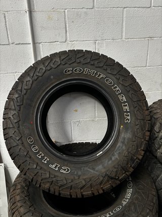 4 Ruedas de 35” Todoterreno 4x4 para llanta 17”
