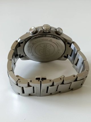 Reloj Tissot V8 Chronograph Negro/Plata