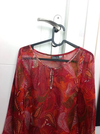 Blusa Venca Multicolor Talla M 38/40