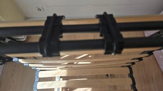 Somier Plegable Metal y Madera