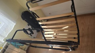 Somier Plegable Metal y Madera