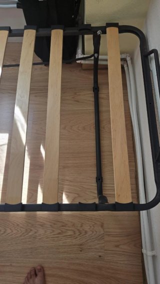 Somier Plegable Metal y Madera