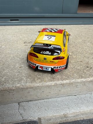 Scalextric "#9 Seat Leon WTCC" - Como Novo