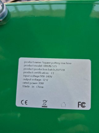 Mini torno de cerámica