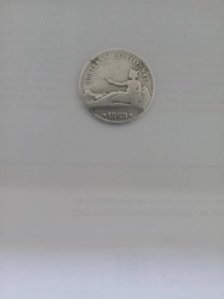 Moneda Peseta 1869