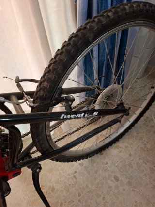 Bicicleta Montaña DENBIKE 26 Roja