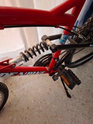 Bicicleta Montaña DENBIKE 26 Roja