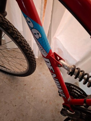 Bicicleta Montaña DENBIKE 26 Roja
