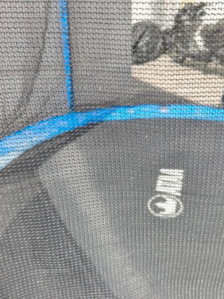 Cama elástica ATAA con red de seguridad