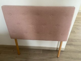 Cabecero Cama 90 Rosa Tapizado