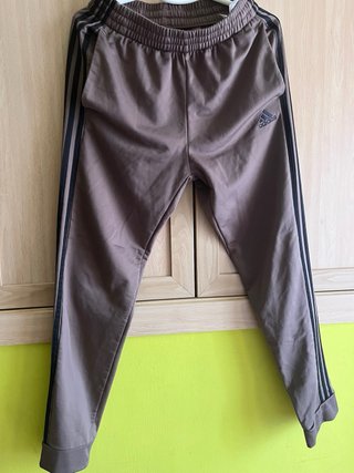 Conjunto Chándal Adidas Talla M Marrón y Negra