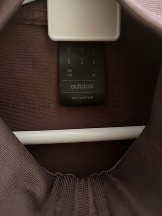 Conjunto Chándal Adidas Talla M Marrón y Negra