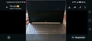 Portátil HP Gris/Plateado