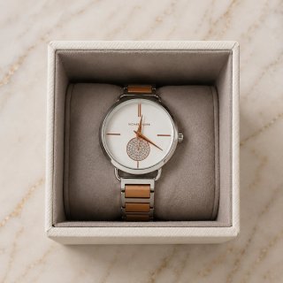 Reloj Michael Kors Mujer Plata y Rose Gold