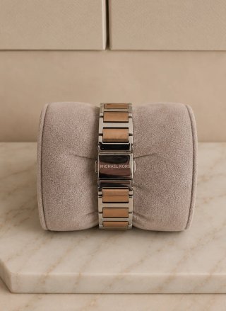 Reloj Michael Kors Mujer Plata y Rose Gold