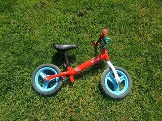 Bici sin pedales Btwin Run Ride Roja