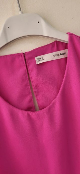 Blusa Verano Fucsia Talla S