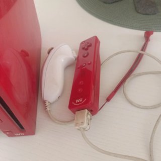 Consola Wii Nintendo Roja