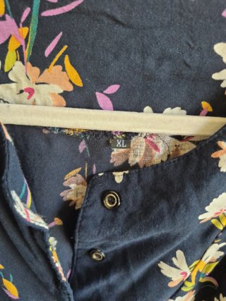 Vestido Largo Estampado Talla XL