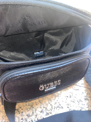 Bandolera Guess Negra ORIGINAL
