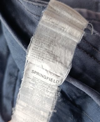 Pantalón Chino Springfield Azul Talla 48 XXL