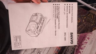 Radio Casete Sanyo BIG-100K 4 Bandas