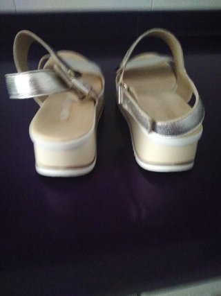 Sandalias Antonio Parriego Talla 38 Plata