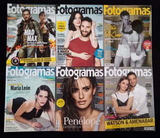 LOTE 60 REVISTAS FOTOGRAMAS MAYO 2012 ABRIL 2017