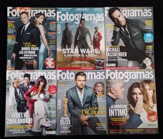 LOTE 60 REVISTAS FOTOGRAMAS MAYO 2012 ABRIL 2017