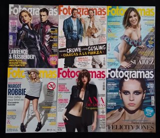 LOTE 60 REVISTAS FOTOGRAMAS MAYO 2012 ABRIL 2017
