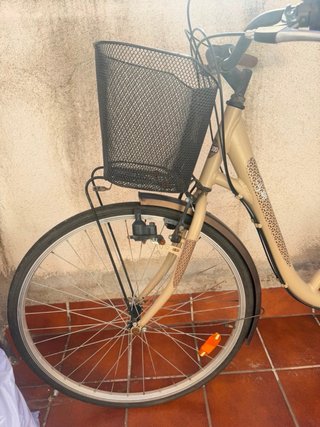 Bicicleta Paseo Mujer Cesta Delantera