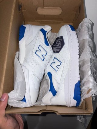 New Balance 550 Bianco/Blu