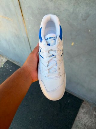 New Balance 550 Bianco/Blu
