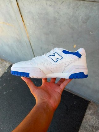 New Balance 550 Bianco/Blu