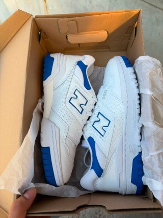 New Balance 550 Bianco/Blu