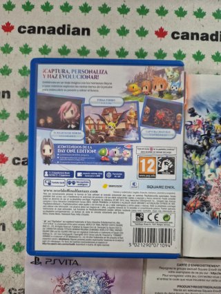 World of Final Fantasy Day One Edition Ps Vita