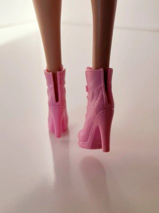 stivaletti stringati Barbie