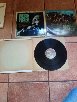 Lote 3 Vinilos LP: Wilson Pickett, Boy Meets Girl,
