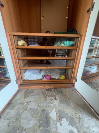 Armadio 4 Stagioni Bianco e Legno