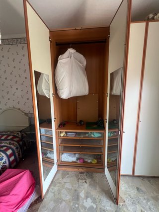 Armadio 4 Stagioni Bianco e Legno