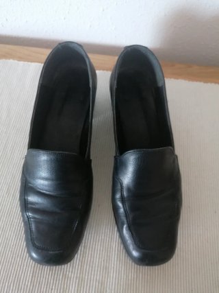 Zapatos piel negros, 37
