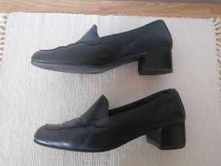 Zapatos piel negros, 37