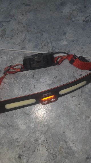 NEBO Curvbeam 600 Flex Linterna Frontal Recargable