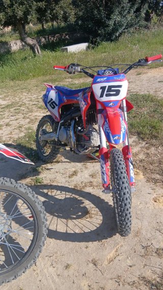 Moto Motocross RXF 190 cc - 20 horas