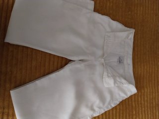 Pantalón blanco de lino